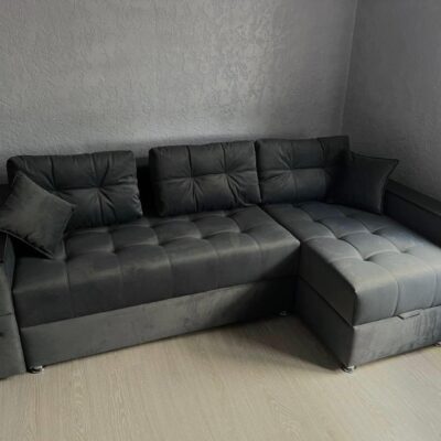 Canapea de colt 250/150 Dark Grey